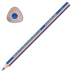 रंगीन पेंसिल मोटी हुई STAEDTLER "नोरिस क्लब", 1 पीसी।, त्रिकोणीय, सीसा 4 मिमी, नीला