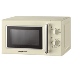 NATIONAL NK-MW335M20 microwave oven, 20 litre volume, 700W power, timer, mechanical control, ivory