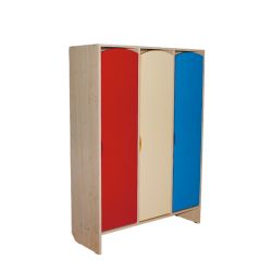 Золотая Хохлома / Children's wardrobe, 4 sections, 1630x1140x340 mm