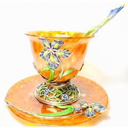 Amber Palace / 琥珀宫 / 茶杯“鸢尾花”，青铜