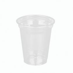 STIROLPLAST / Disposable glasses 300 ml, SET 50 pcs, transparent, "CRYSTAL", PET, cold / desserts