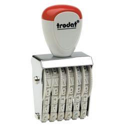 The numerator manual belt, 6 digits, print 27х4 mm, TRODAT