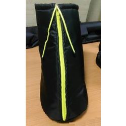 Warm case with rubber sole