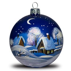 Christmas ball Under the moon