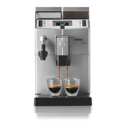 SAECO LIRIKA PLUS coffee machine, 1850 W, 2.5 litres, 500g grain container, car-making, silver