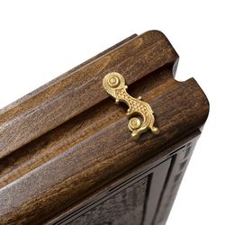 GamesDealer / Geschnitztes Backgammon "Reiter", Mirzoyan