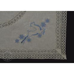 Елецкие кружева / Yelets lace / Linen countertop