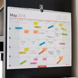 Bookmark adhesive POST-IT Professional, plastic, 12 mm 4 colours x 24 PCs., arrows, neon
