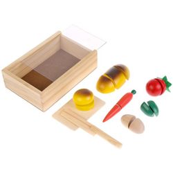 Буратино / Pinocchio / Wooden toy "Vegetables"