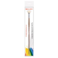 Brush art is a professional ART BRAUBERG CLASSIC, bristle, flat, No. 6 long handle