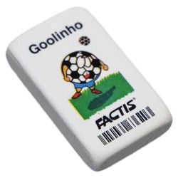 Ластик FACTIS Goolinho (Испания), 40х24х10 мм, цвет ассорти, прямоугольный, синтетический каучук