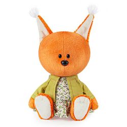 BUDI BASA / Squirrel Bika soft toy in a dress and jacket