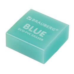 Ластик BRAUBERG "E-Color", 28х28х12 мм, цвет НЕОН ассорти, ЭКО-ПВХ