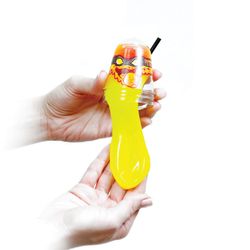 Slim (lisun) "Slime Ninja", 2 in 1, yellow, red, 130 g, WORLD