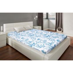 Этель / Fitted sheet 160 * 200 * 25 cm, "Royal pattern", 100% cotton, poplin, 125 g / m2