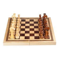 GamesDealer / Scacchi da ufficio torniti con scacchiera (Orlov)