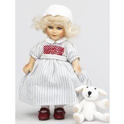 Birgitte Frigast / Porcelain doll Clare, 18 cm
