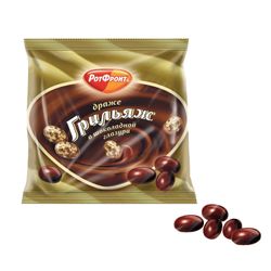 ROT FRONT / Dragee "Grill" in chocolate glaze, 200 g, packet