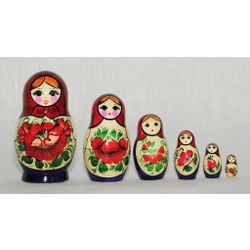 Вятский сувенир / Souvenir painting. Matryoshka 6 ave.