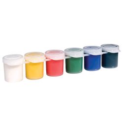 LUCH / Gouache "Zoo" 6 colors, 15 ml each, block container, without brush, cardboard package