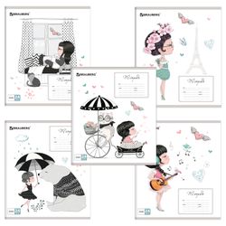 BRAUBERG / Notebook 24 sh., Line, cardboard cover, IN DREAMS / 20 pcs.