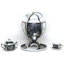 Дельта-Х / Porcelain samovar electric model 5 with tea pairs