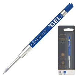 The refill gel PARKER "Quink Gel", metal, mm 98, line letters of 0.7 mm, blister pack, blue