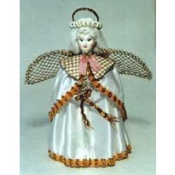 Потешный промысел / Boneca lembrança de porcelana "Anjo"