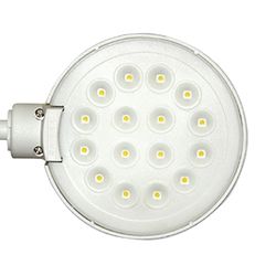 TransVit / Table lamp "Vesta S16", on a clamp with a flexible stand, LED, 7 W, white