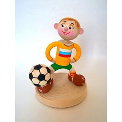 Тверские сувениры / Doll young football player