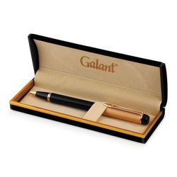 Pen gift ball GALANT "Classic" case, black with Golden, Golden details, burner Assembly 0.7 mm, blue