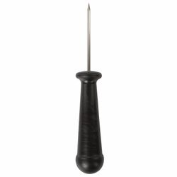 Awl a large clerical STAFF, overall length 150 mm, needle diameter 3 mm, black knob