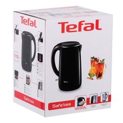 Kettle TEFAL KO260830, 1.7 litres, 2150 w, closed heating element, plastic, metal, black