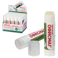 Glue stick AVISMA "Crystal", translucent, 15 g