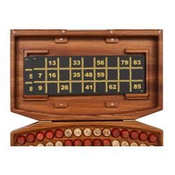 GamesDealer / Лото в резном чемоданчике из ясеня "Арабеска-1"