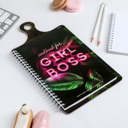 ArtFox / Cookbook on the board "Girl Boss"