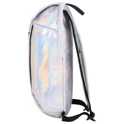 Mochila STAFF FASHION AIR compacto, brillante, CHIL, plateado, 40x23x11 cm