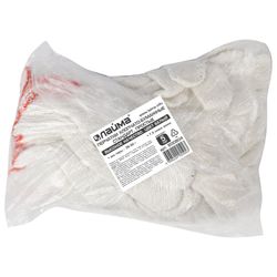 ЛАЙМА / Cotton gloves STANDARD, SET 5 PAIRS, 7.5 grade, 36-38 g, 166 tex, PVC-free, WHITE