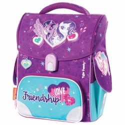İlkokul için Satchel TIGER AİLESİ, Jolly, "Twilight Sparkle & Rarity", LİSANS, 36x31x19 cm