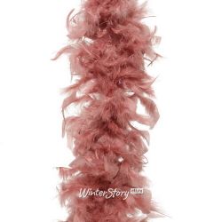 Kaemingk / Guirlande Boa en plumes Amelina 184 cm corail