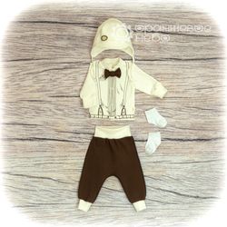 Set 4-subject "Gentleman" for a boy