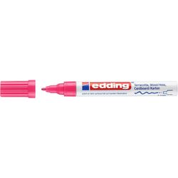 EDDING / Edding / Marker Lack matt, Pigmenttinte, Rundfeder, 1-2 mm Pink