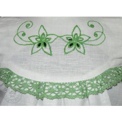 Елецкие кружева / Yelets lace / Children's linen dress