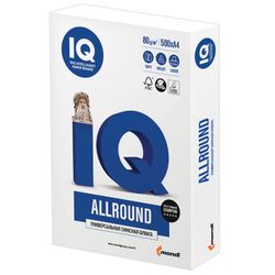 IQ / Office paper A4, class "B", ALLROUND, 80 g / m2, 500 sheets, Mondi, whiteness 162% (CIE)