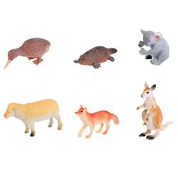 Играем вместе / Let's play together / Set of toys from plastisol "Animals of Australia"