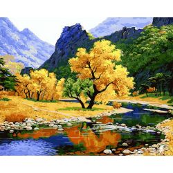 Опт-картина / Tranh theo số 40x50 Thời gian mùa thu