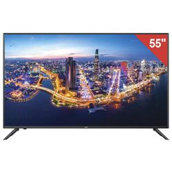 Телевизор MYSTERY MTV-5533UTA2, 55'' (139 см), 3840x2160, 4К, 16:9, Smart TV, Android, Wi-Fi, черный