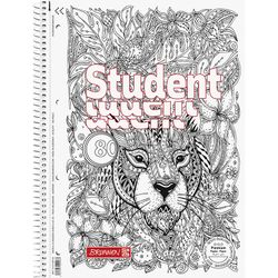 Brunnen / Lion ZENart notebook, spring, point, 90 g / m2, A4, 80 sheets Point