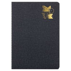 BRAUBERG / 笔记本 48 岁。方格盖人造革垫子，缝合，A5（147x210 毫米），黑色，MOVE / 10 件。