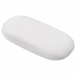 Eraser FACTIS OV 24 (Spain), 49х24х9 mm, white, oval, soft, synthetic rubber